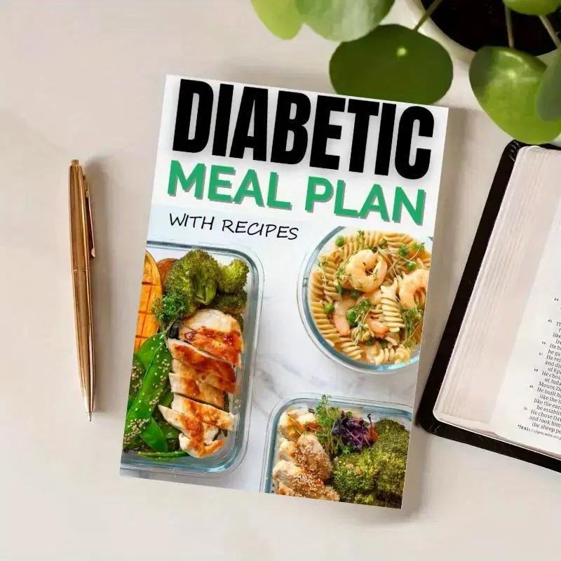 Meal Prep Book - Professional Diabetes Meal Planner & Recipes