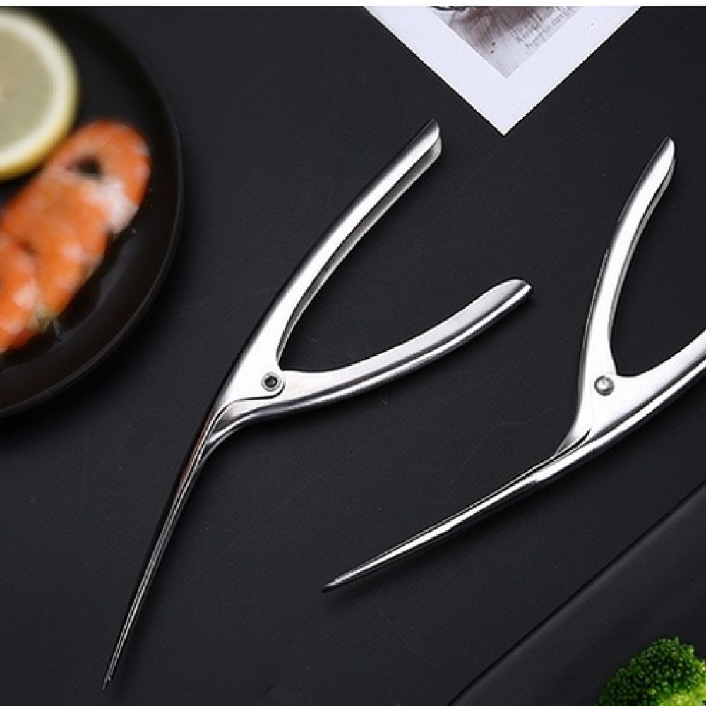 Meal Prep Manual - Kitchen Seafood Tool Stainless Steel Shrimp