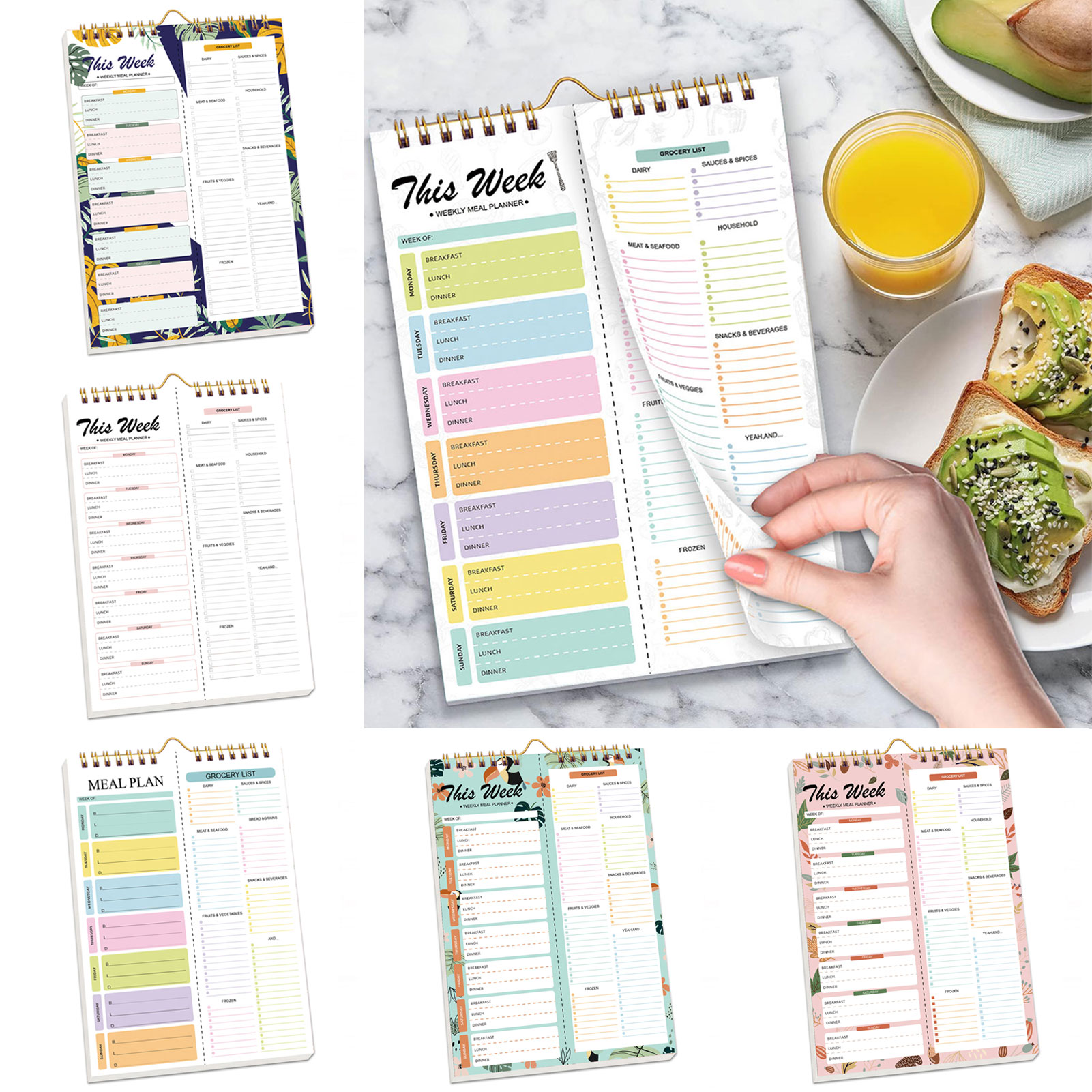 Breakfast Lunch Dinner Weekly  - Meal Prep Book review and price