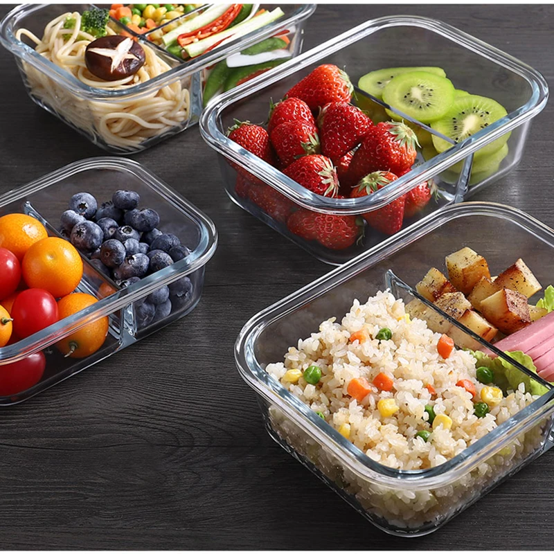 Glass Lunch Box Sealed Fresh-K - Meal Prep Glass Containers Oven Safe review and price