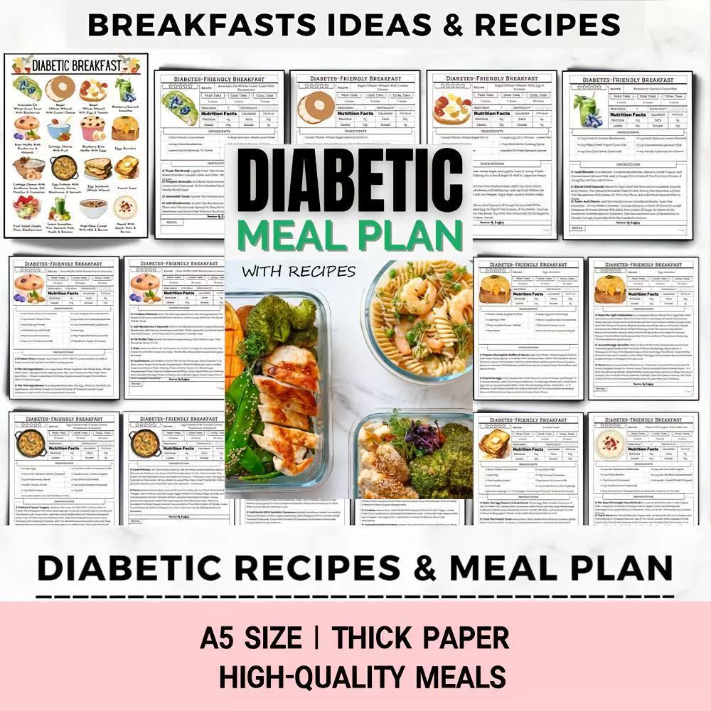 Professional Diabetes Meal Pla - Meal Prep Book review and price