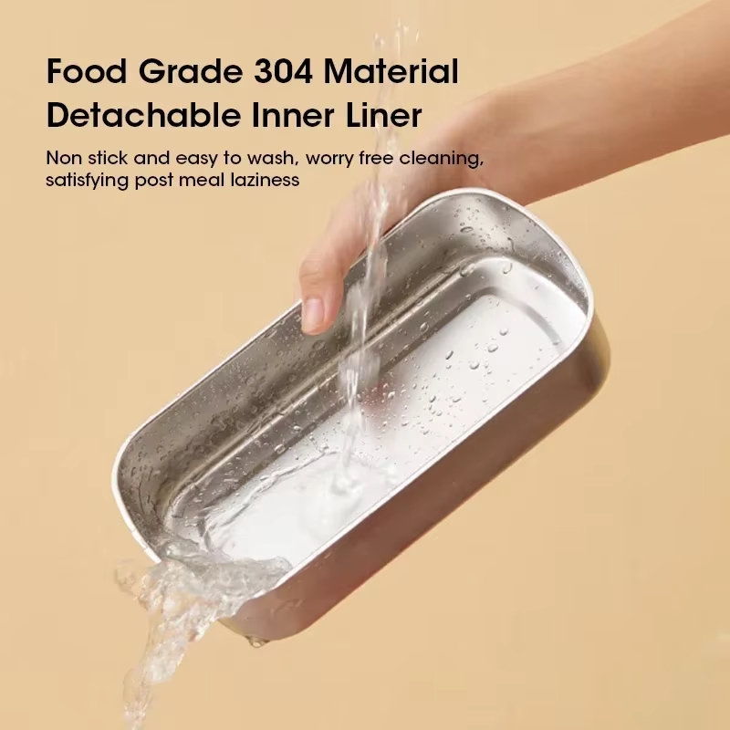 Large Capacity Portable Insula - Stainless Bento Box review and price