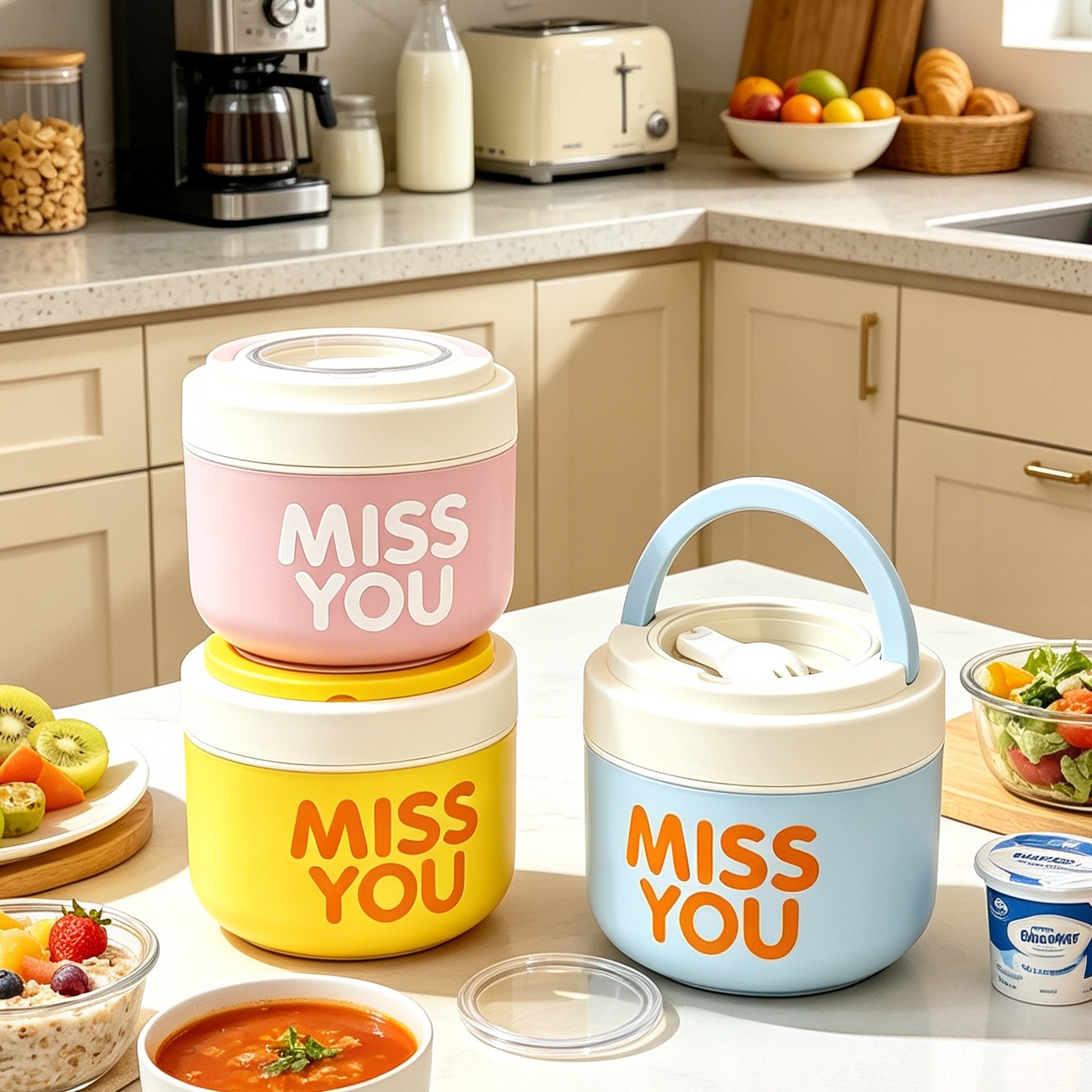 304 Stainless Steel Insulated  - Stainless Bento Box review and price