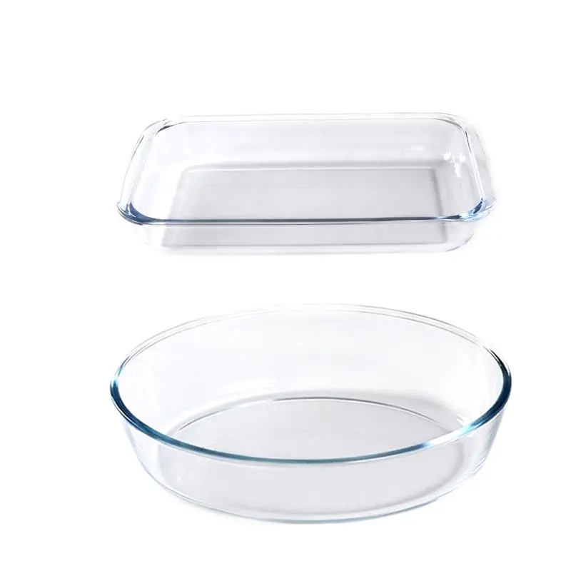 Glass Baking Pan Rectangular H - Meal Prep Glass Containers Oven Safe review and price