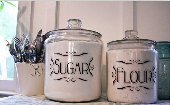 Kitchen Labels , Set of 4 kitc - Spice Jar Labels review and price