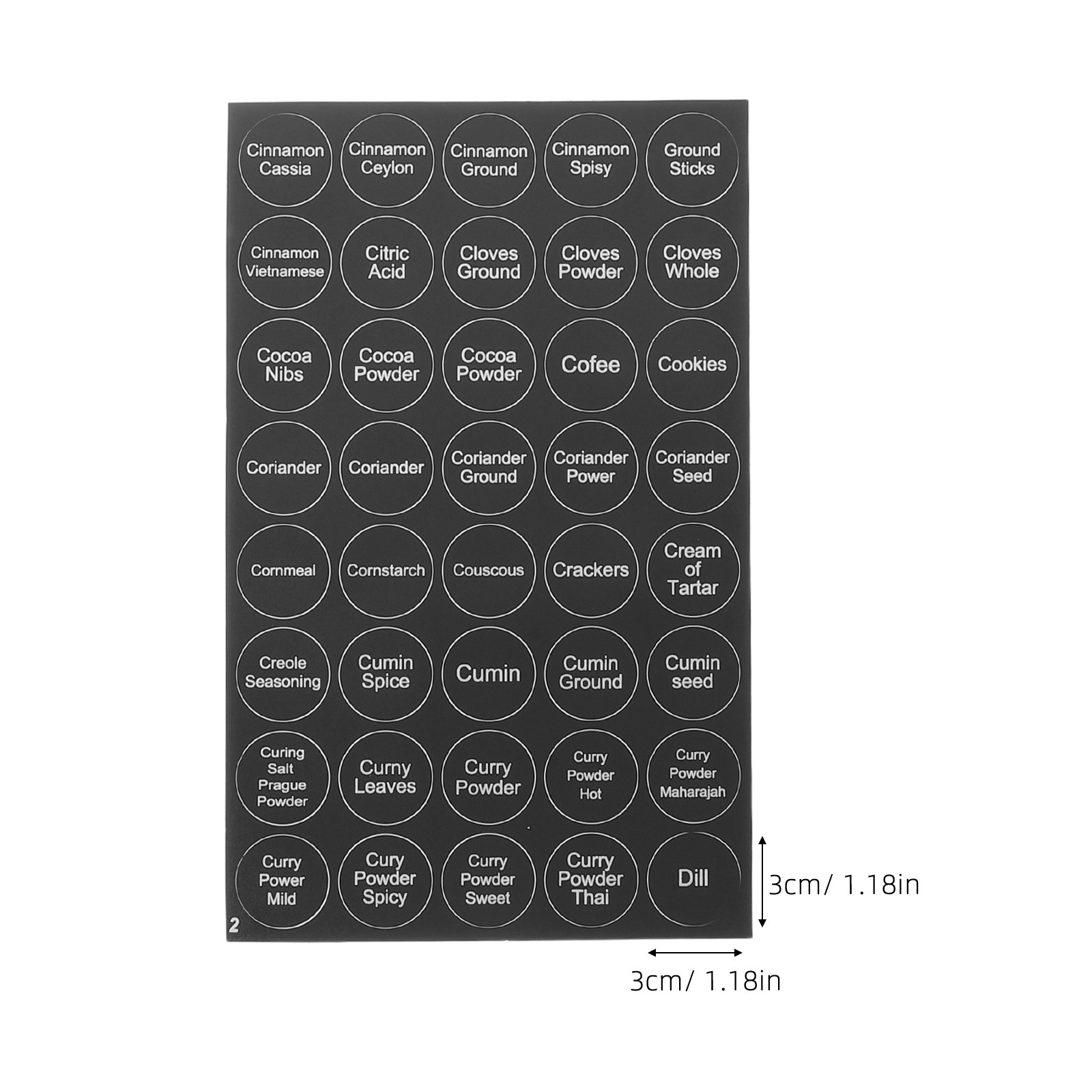 Spice Jar Labels 2 Sets Waterp - Spice Jar Labels review and price