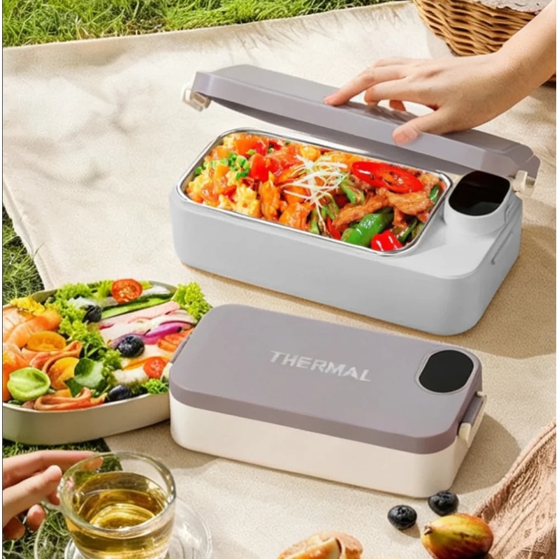 Portable Heated Lunch Box 304  - Stainless Bento Box review and price