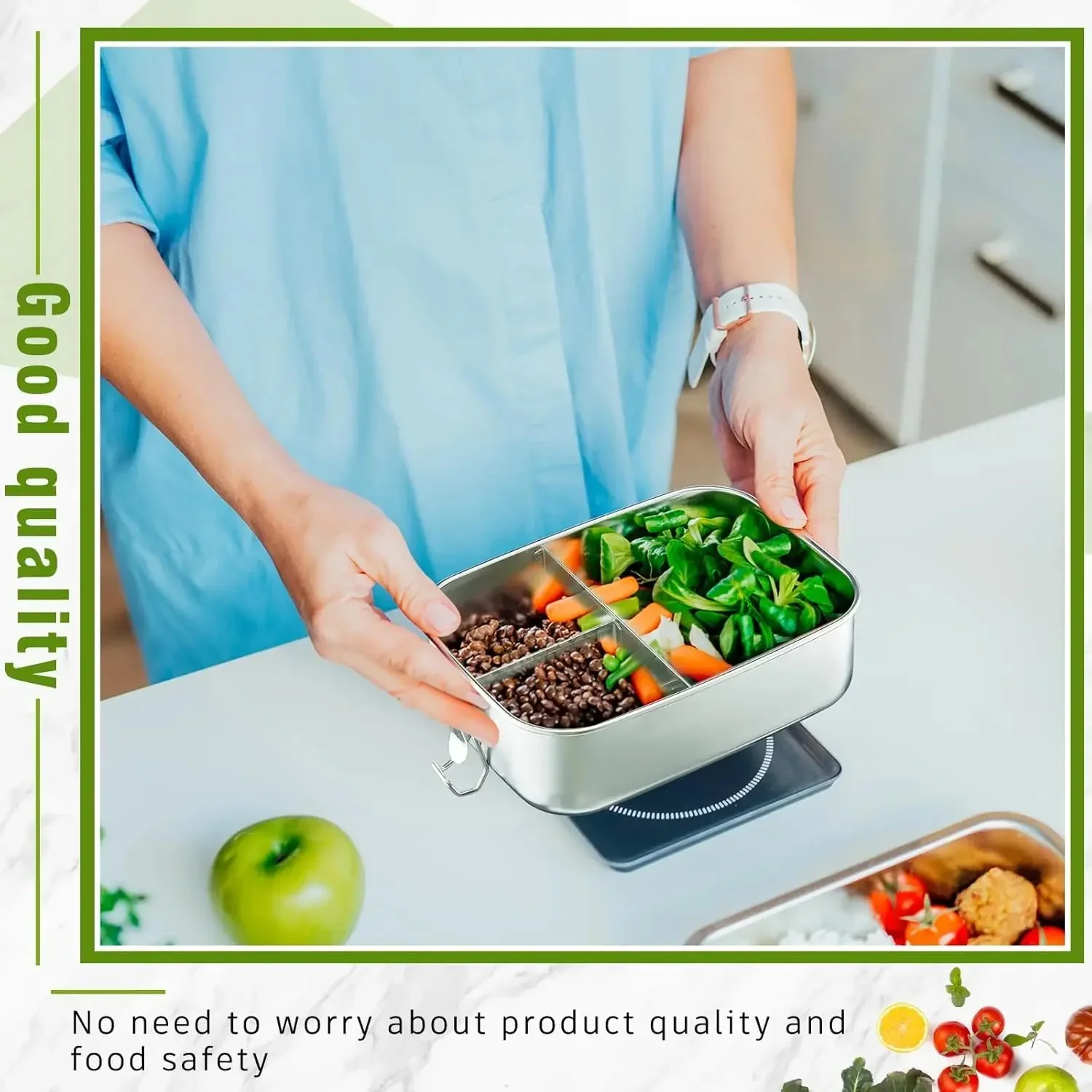 Stainless Steel Bento Box Meta - Stainless Bento Box review and price