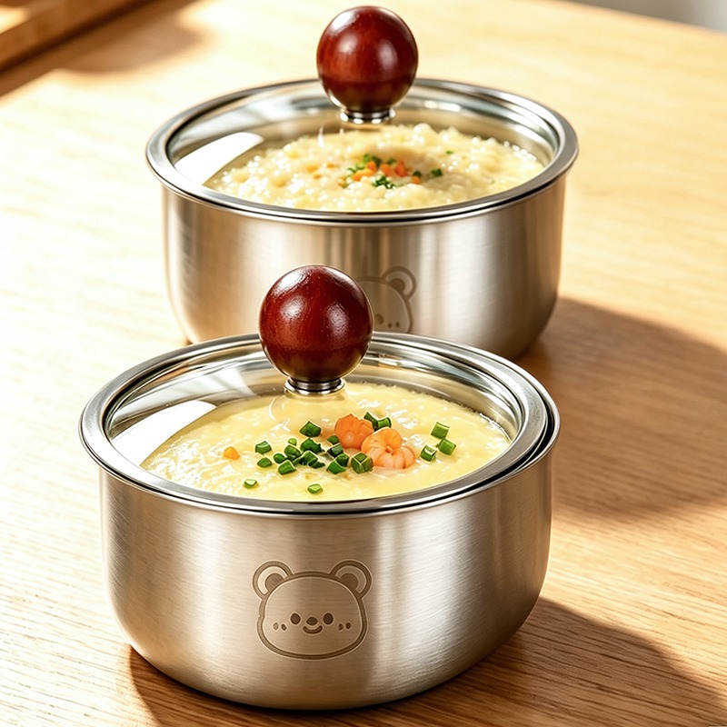 304 Stainless Steel Steamer Bo - Meal Prep Glass Containers Oven Safe review and price