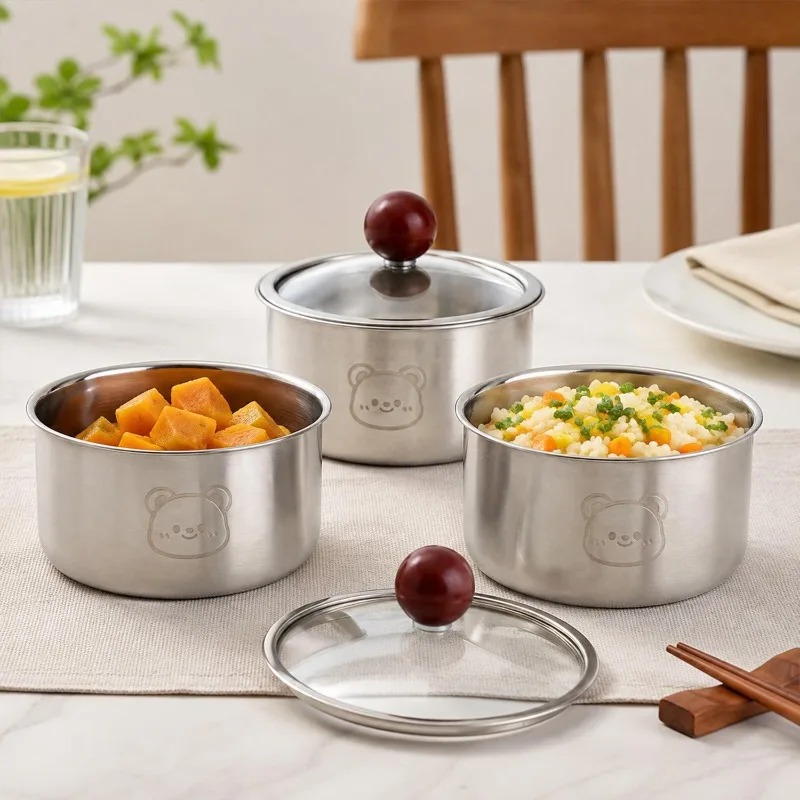 304 Stainless Steel Steamer Bo - Meal Prep Glass Containers Oven Safe review and price