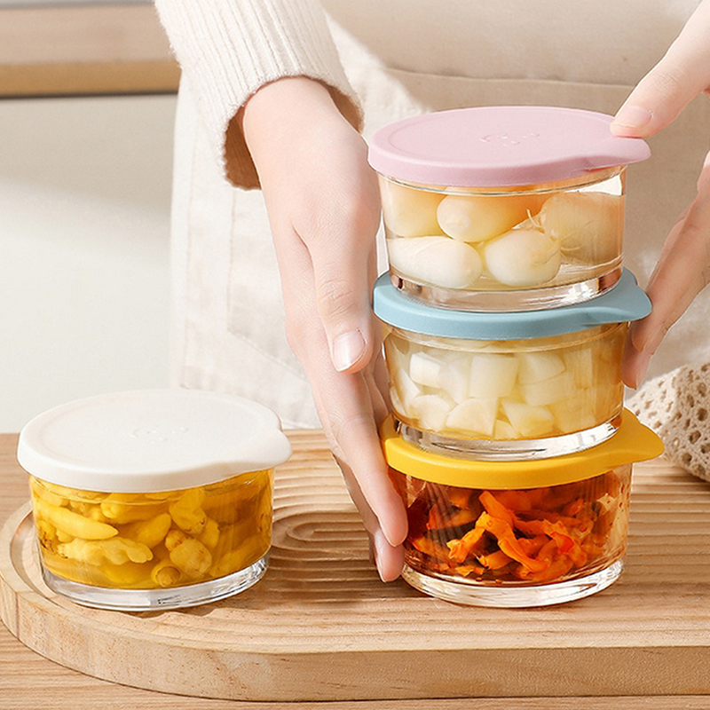 1PCS Microwave Safe Round Food - Meal Prep Glass Containers Oven Safe review and price