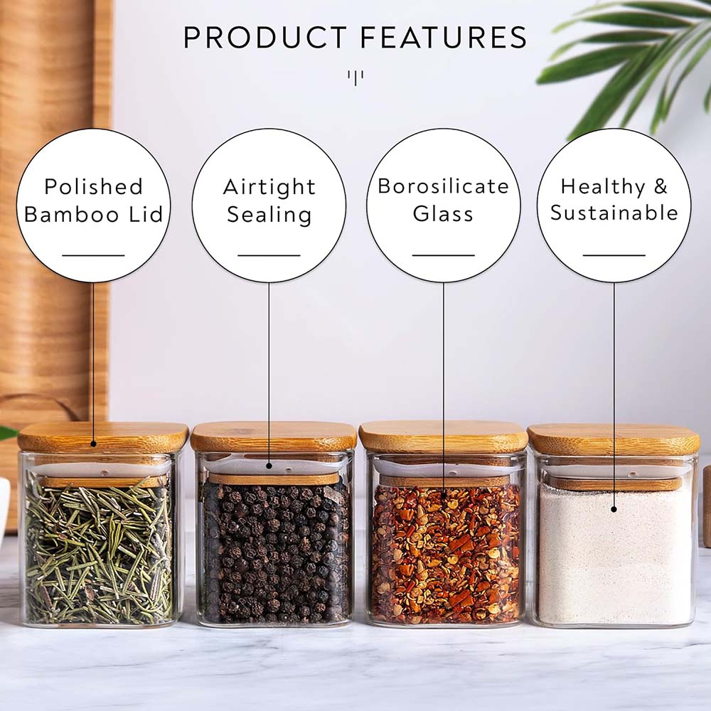 Spice Jars with Labels, Glass  - Spice Jar Labels review and price