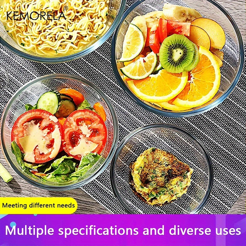 1PCS Deep Mixing Bowl - Heavy- - Meal Prep Glass Containers Oven Safe review and price