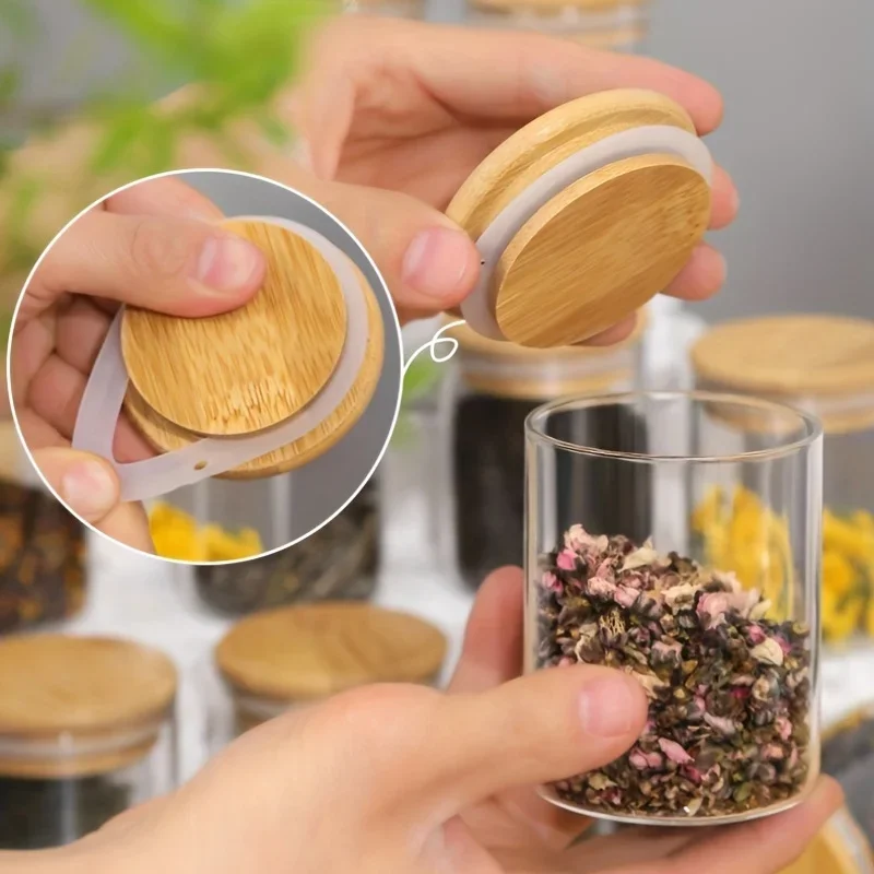 12pcs Glass Spice Jars with Ba - Spice Jar Labels review and price