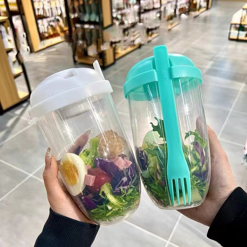 Portable Salad Bowl with Lid a - Meal Prep Bowl review and price