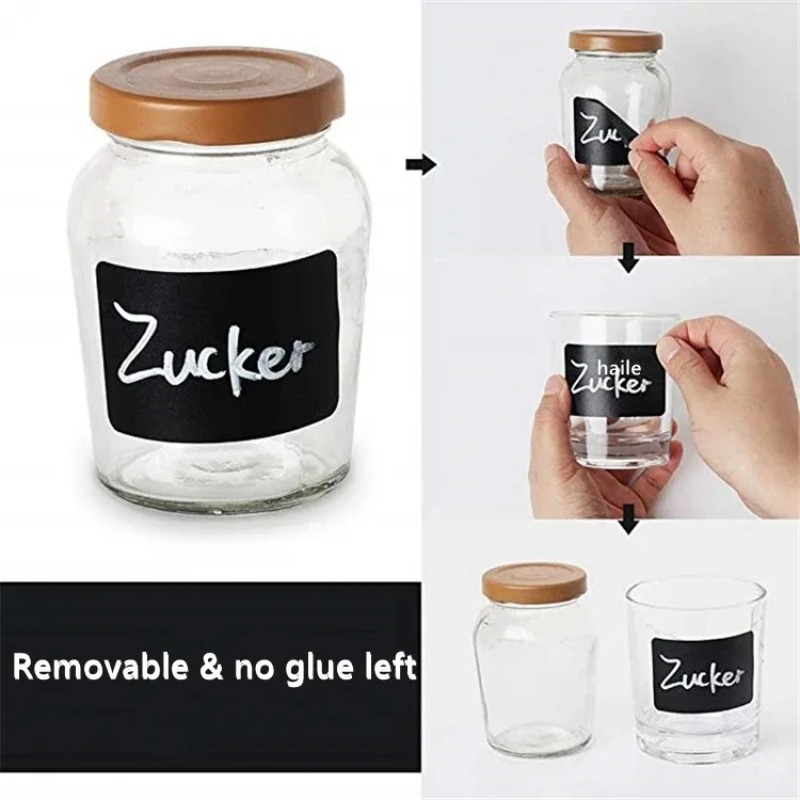 40-120pcs Waterproof Chalkboar - Spice Jar Labels review and price