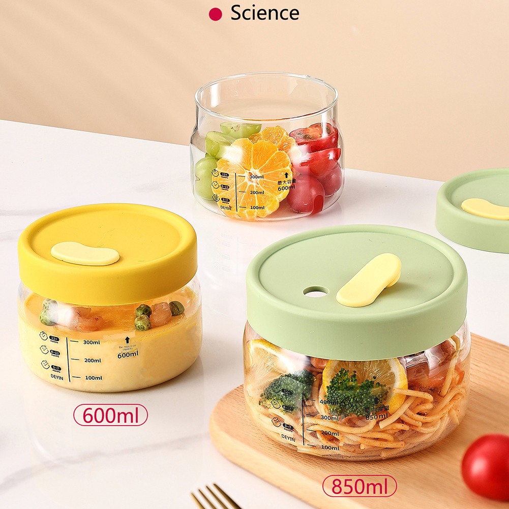 600-850ml Glass Food Storage C - Meal Prep Glass Containers Oven Safe review and price