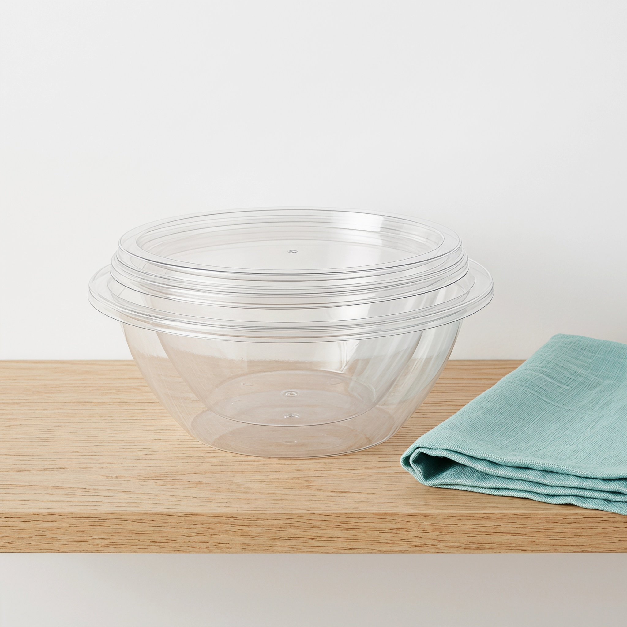 Clear Plastic Mixing Bowls wit - Meal Prep Bowl review and price
