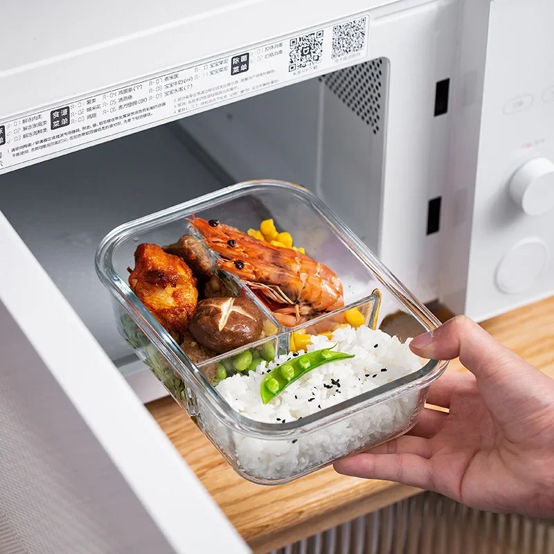 Glass Fresh-Keeping Box High B - Meal Prep Glass Containers Oven Safe review and price