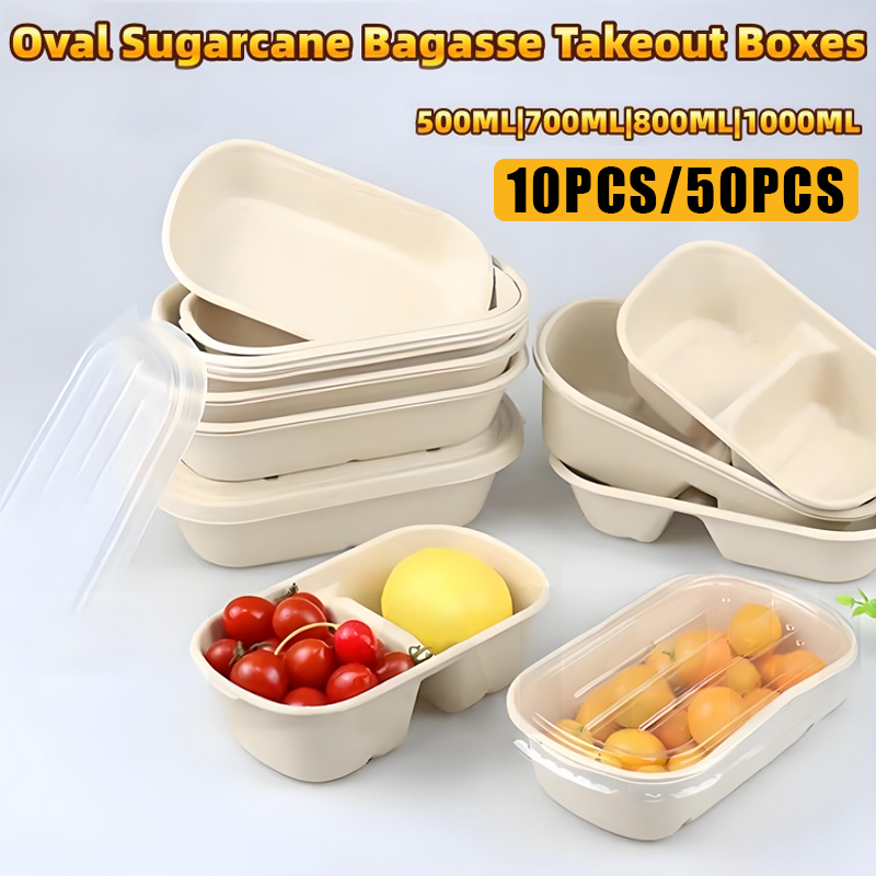 10/50PCS Disposable Takeaway B - Meal Prep Bowl review and price