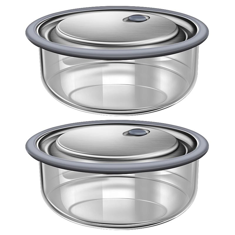 New Thicken High Borosilicate  - Meal Prep Glass Containers Oven Safe review and price