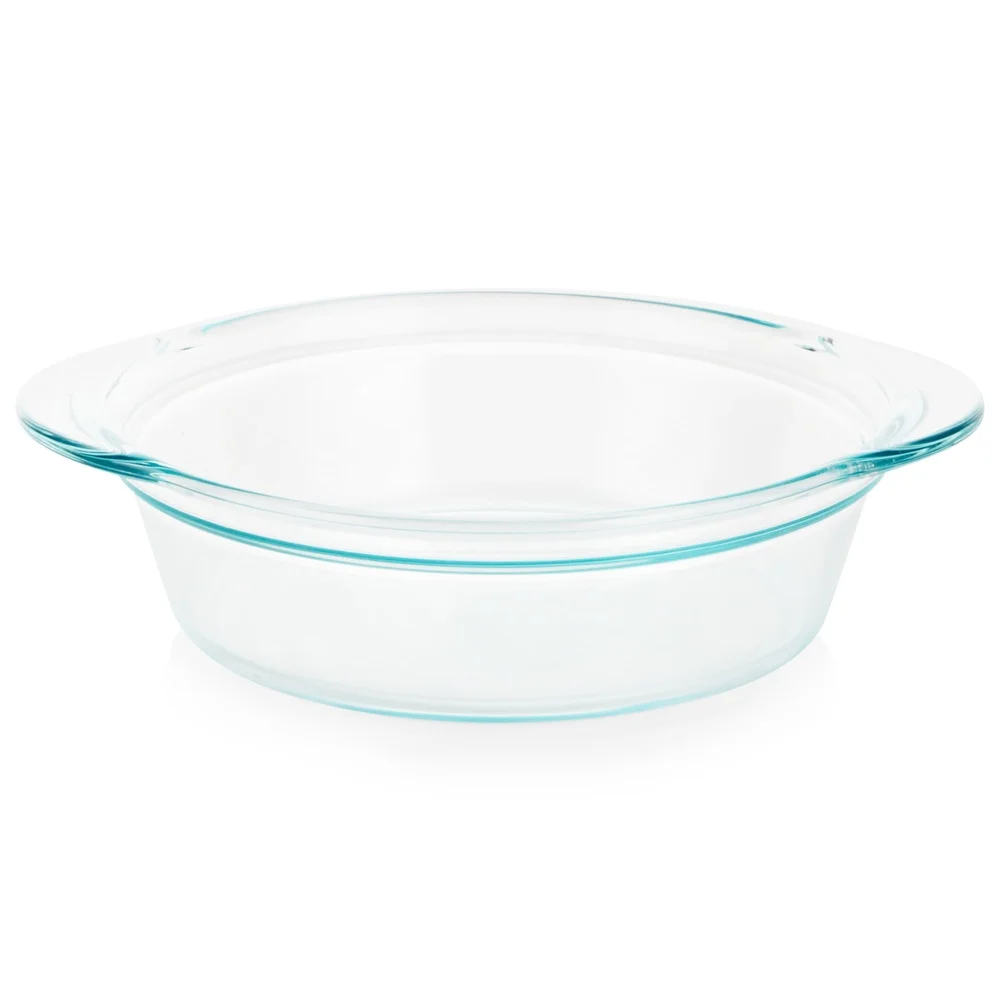 Deep Round Glass Baking Dish 9 - Meal Prep Glass Containers Oven Safe review and price