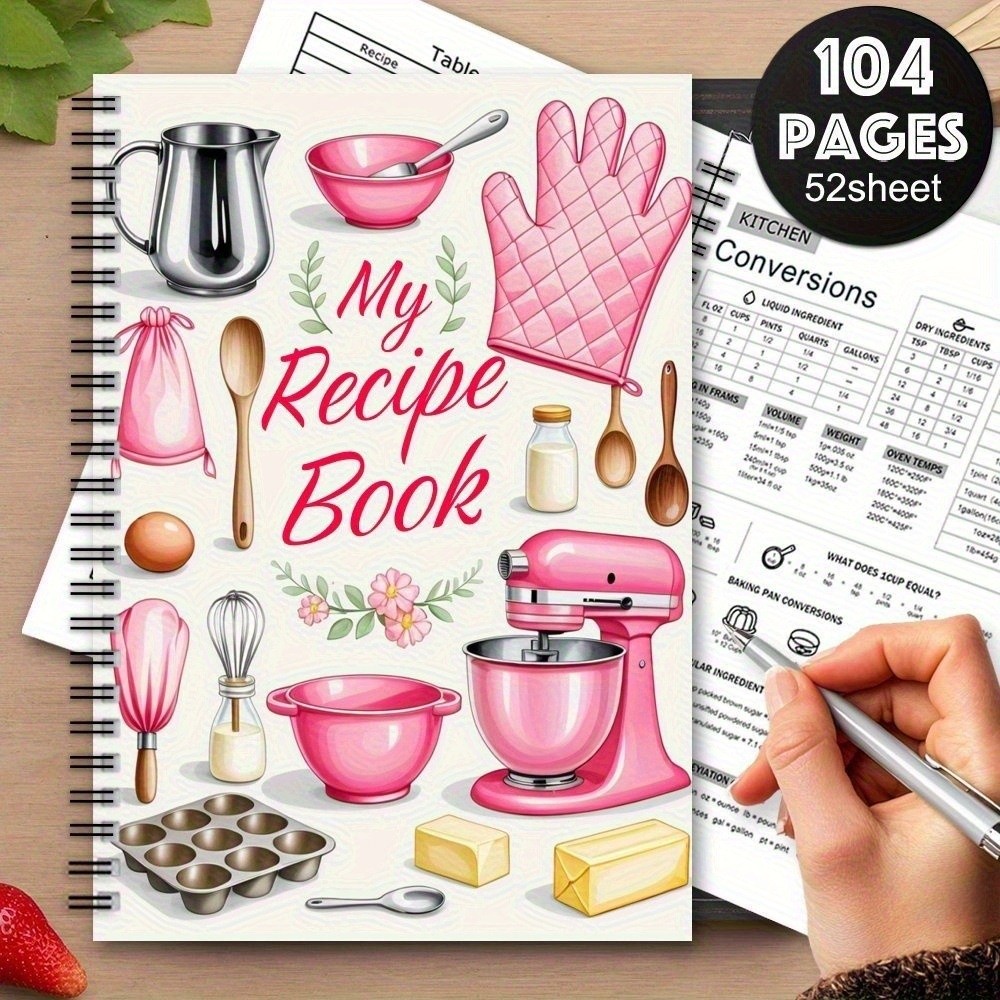 New Cartoon Recipe Notebook Sp - Meal Prep Book review and price