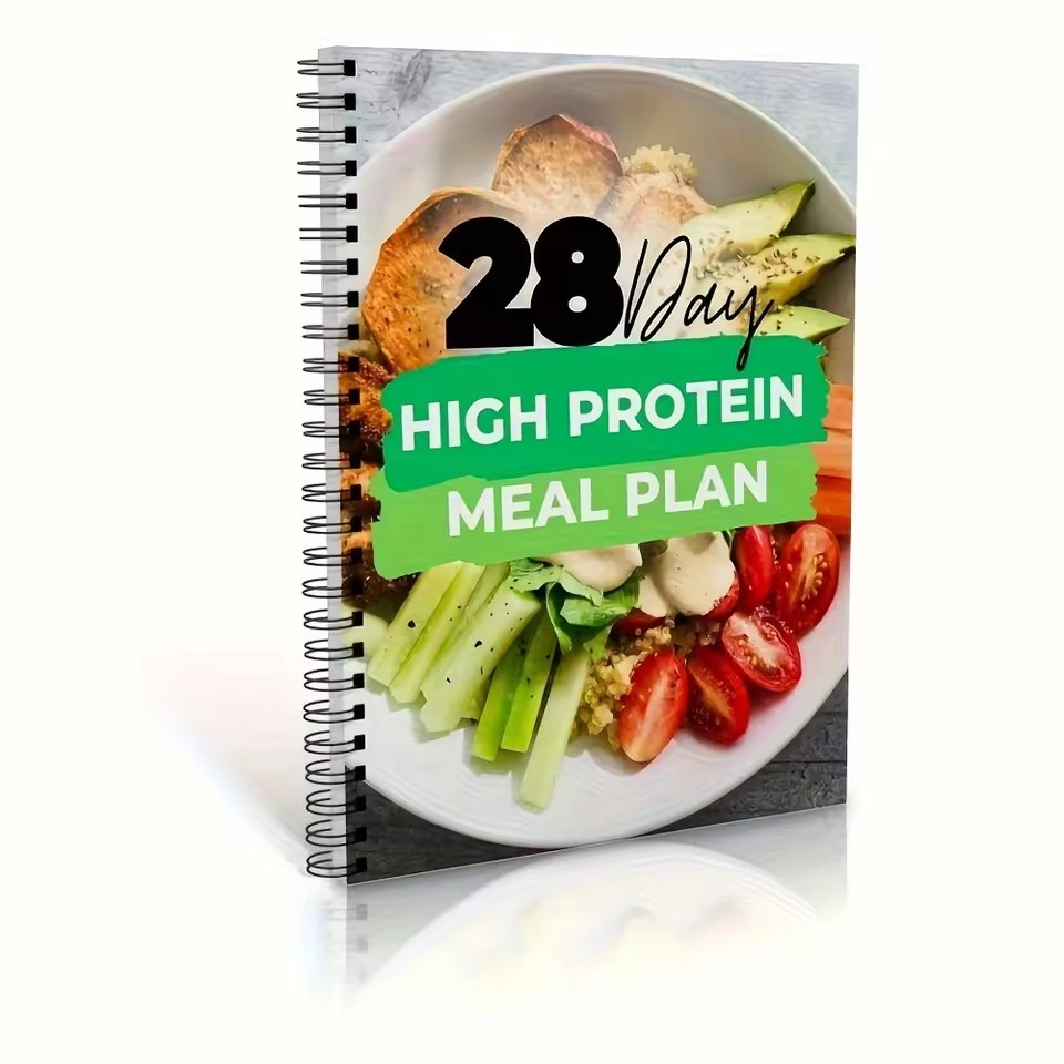 28 Day High Protein Diet Plan  - Meal Prep Book review and price