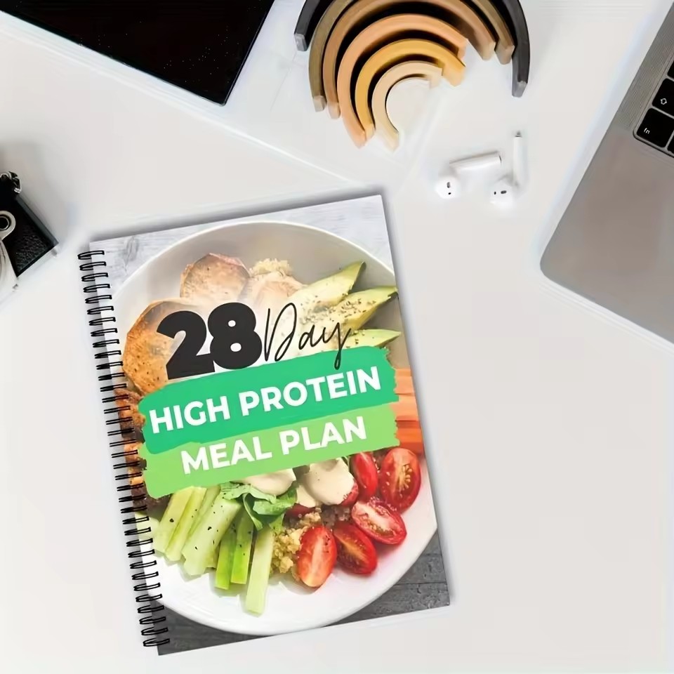 28 Day High Protein Diet Plan  - Meal Prep Book review and price