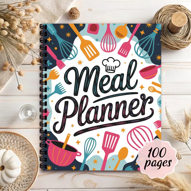 Meal Planner Notebook, Weekly  - Meal Prep Book review and price