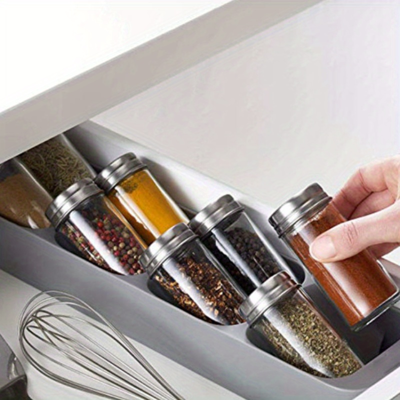 1pc 8Grids Spice Rack Cupboard - Spice Jar Labels review and price