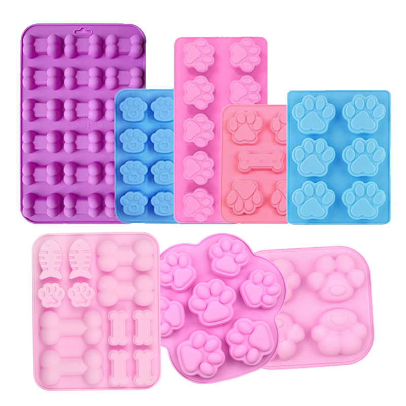 Dog Paw Bone Mold Pet Frozen T - Meal Prep Frozen review and price