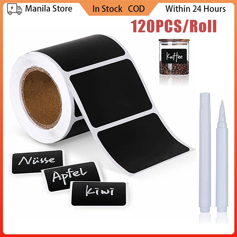 120pcs/roll Jars Labels Erasab - Spice Jar Labels review and price